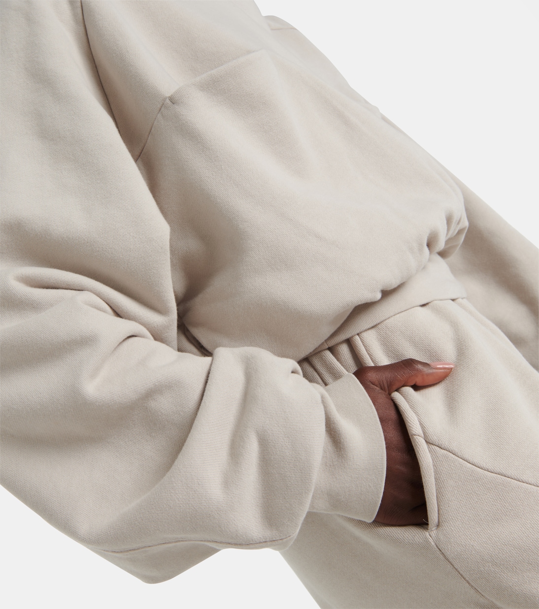 Cotton fleece hoodie | Entire Studios