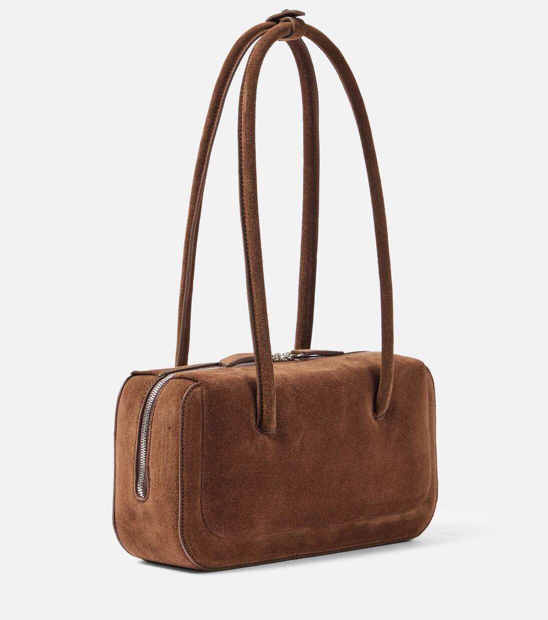 Lagune Mini suede shoulder bag | Aesther Ekme