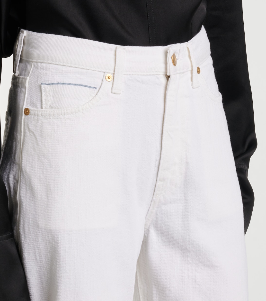 High-Rise Straight Jeans Sade | Tove