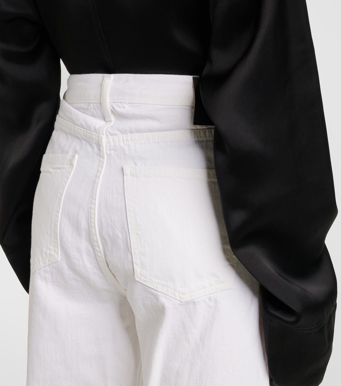 High-Rise Straight Jeans Sade | Tove