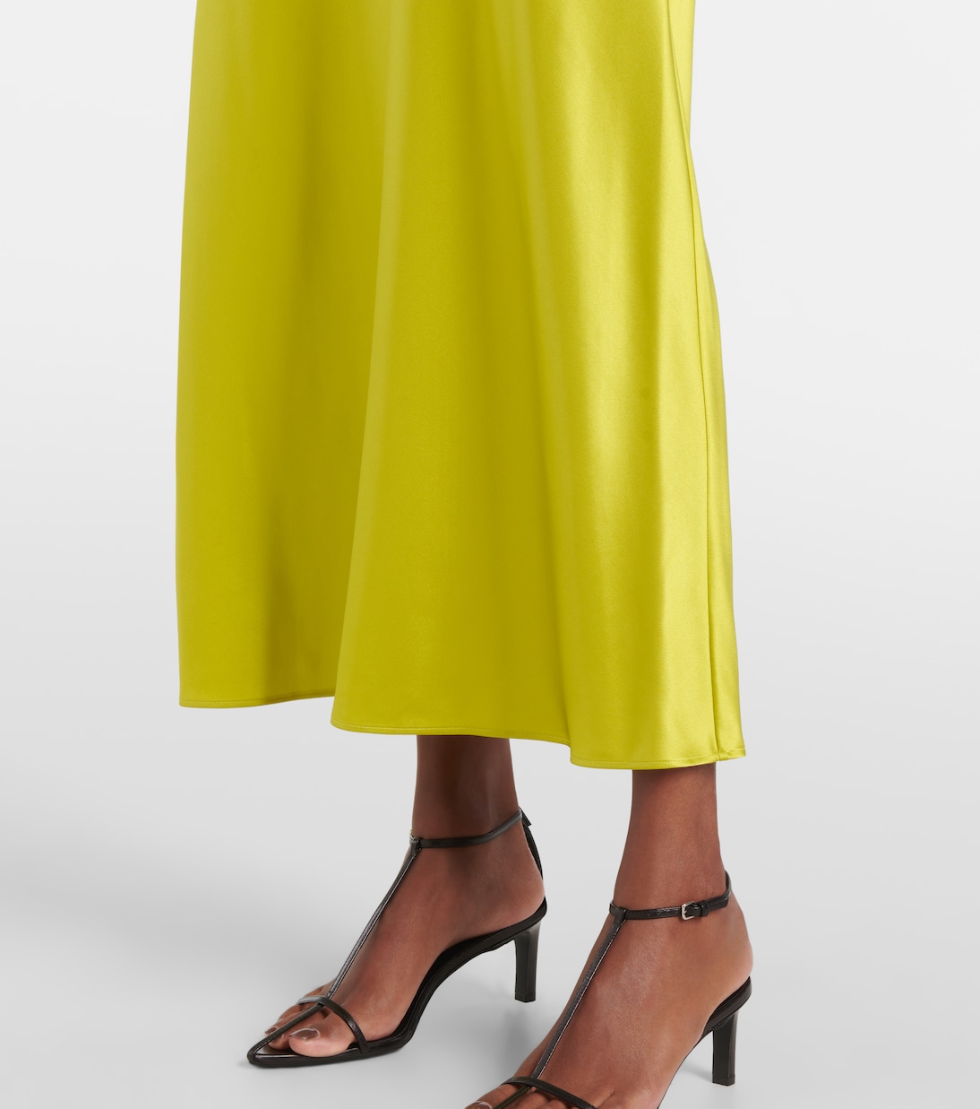 Robe Clea en satin de soie | Joseph