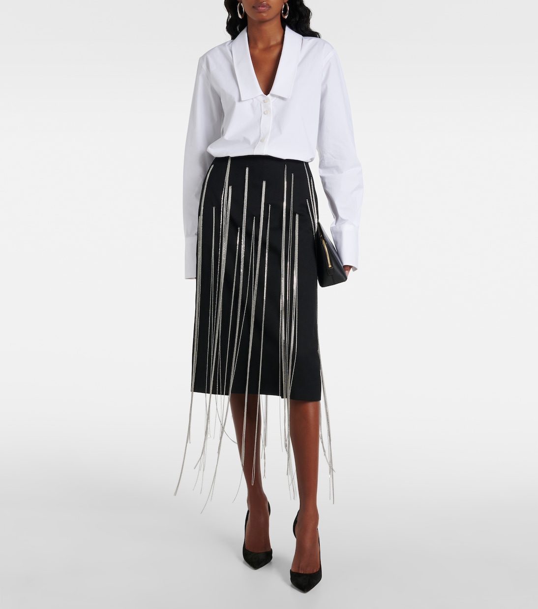 Verzierter Midirock | Victoria Beckham