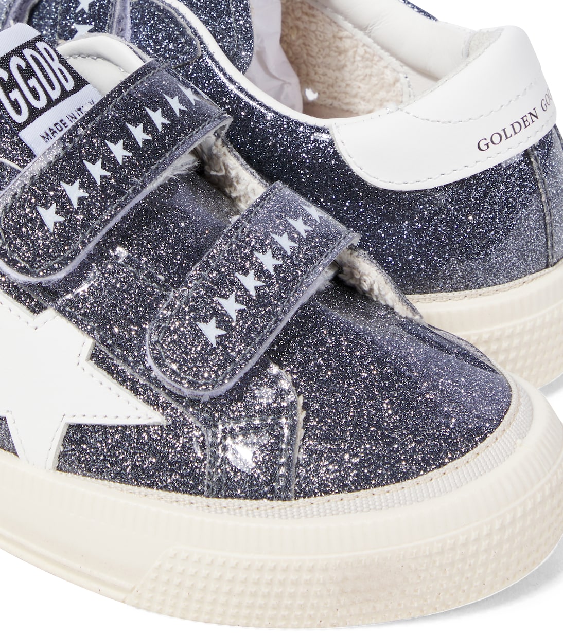 May School glitter sneakers | Golden Goose Kids