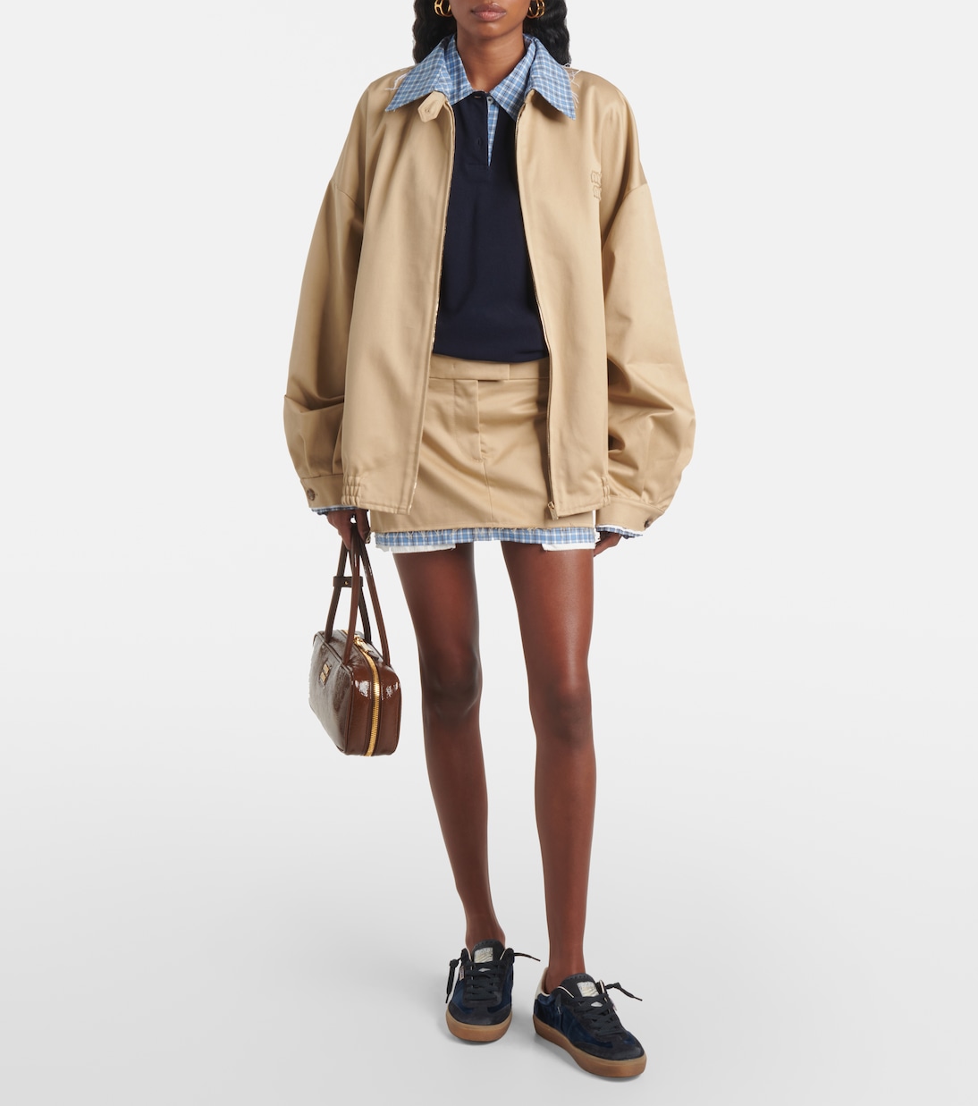 Sneakers Soul Star aus Samt und Veloursleder | Golden Goose