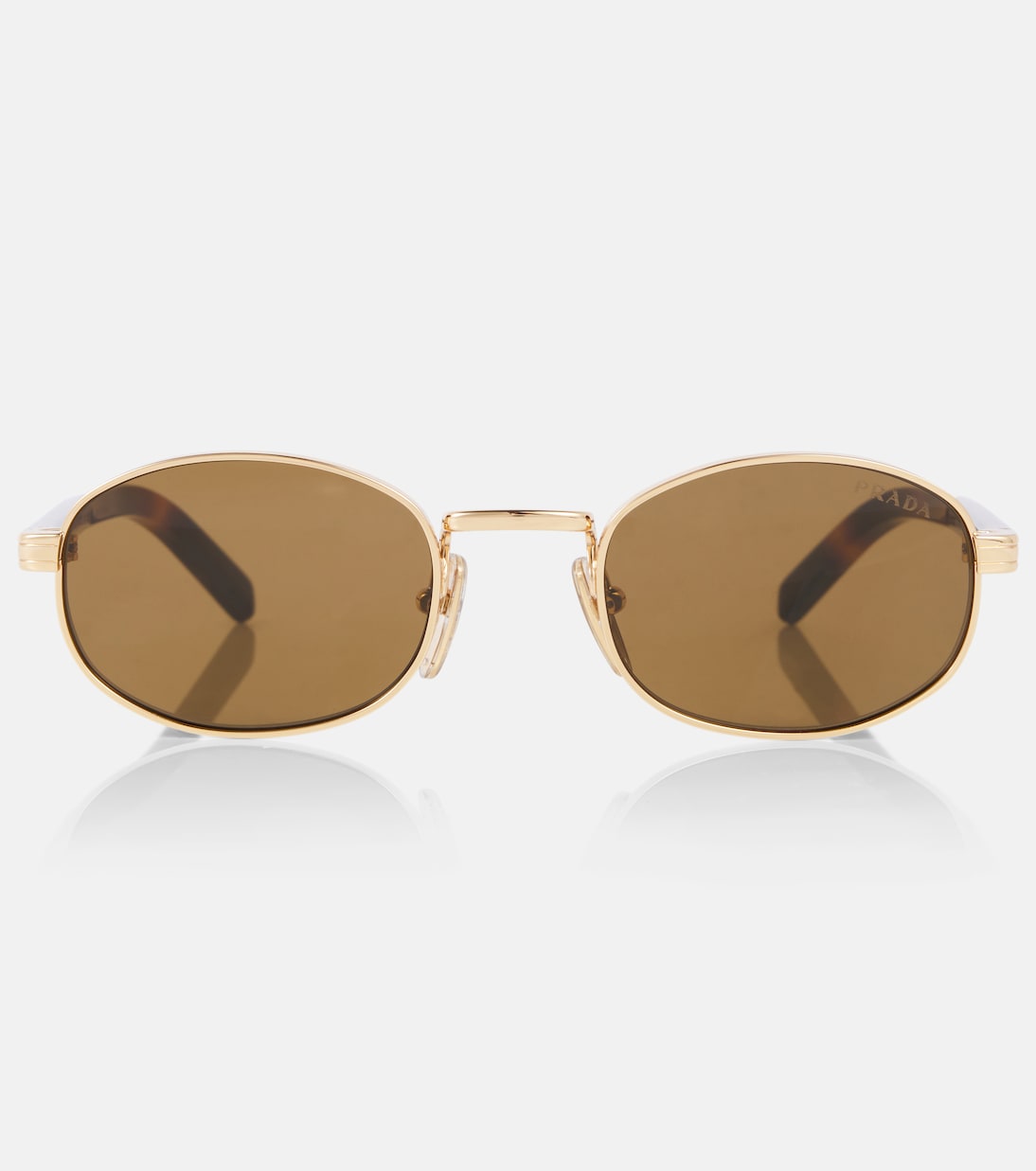 Iconic Plaque round sunglasses | Prada