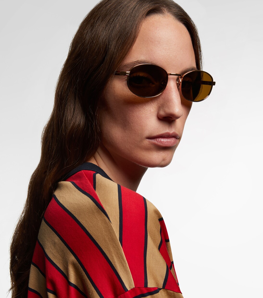 Iconic Plaque round sunglasses | Prada