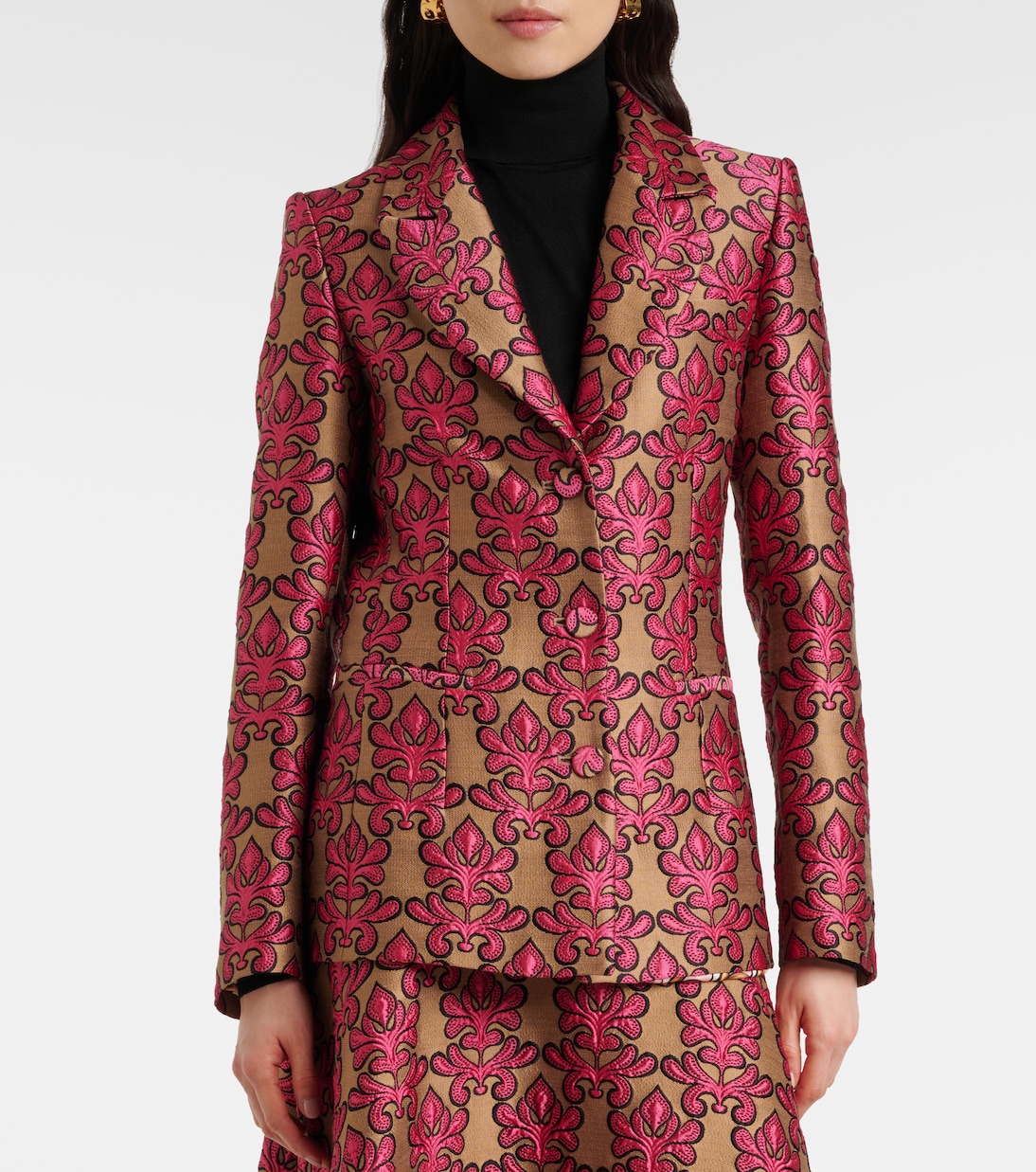 Blazer 24/7 aus Baumwoll-Jacquard | La DoubleJ