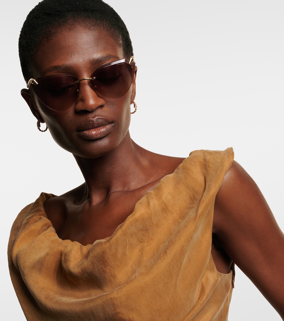 Lunettes de soleil Serpenti Viper œil-de-chat | Bvlgari