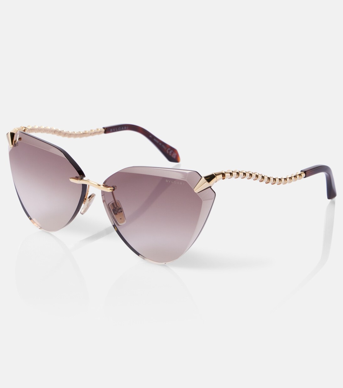 Lunettes de soleil Serpenti Viper œil-de-chat | Bvlgari