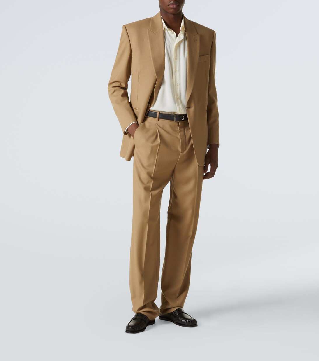 Mocasines penny Laurent de piel | Saint Laurent