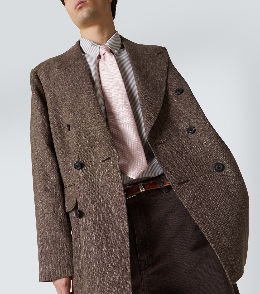 Sharp DB linen and cotton blazer | Our Legacy