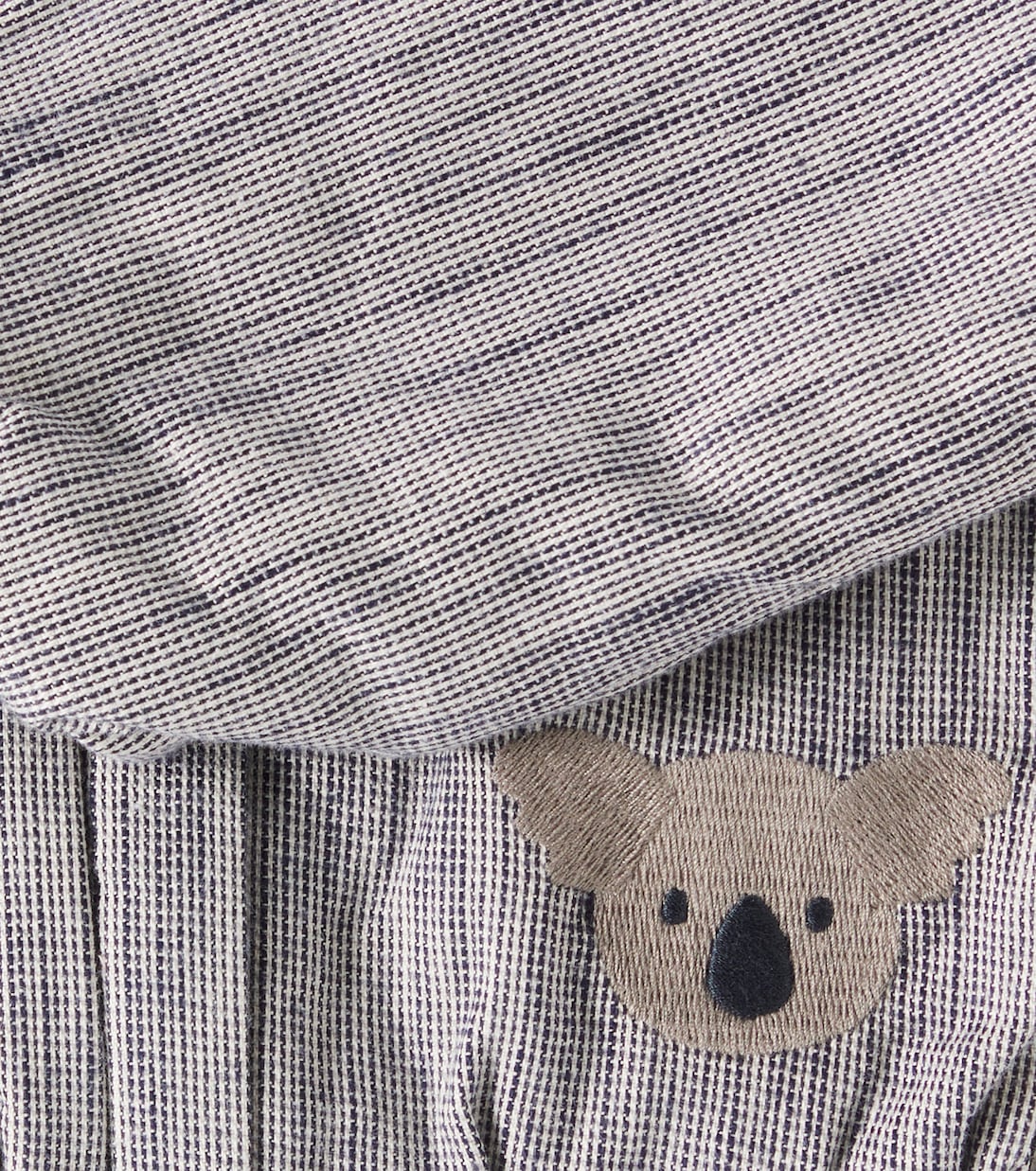 Baby Bestickte Jacke Corneel aus Baumwolle | Donsje