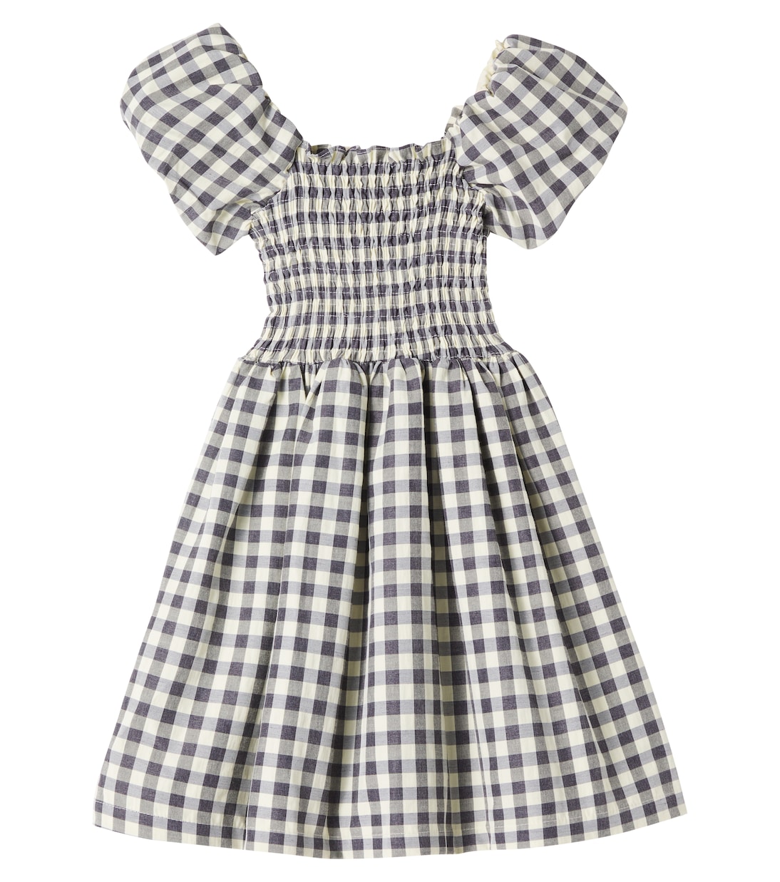 Cherisla checked cotton-blend dress | Molo