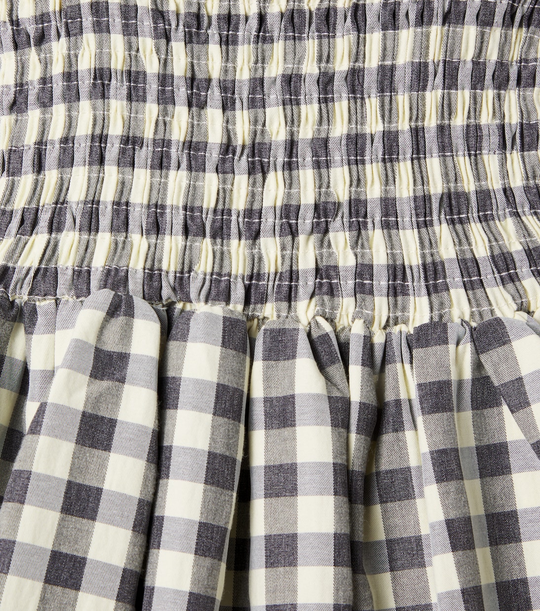 Cherisla checked cotton-blend dress | Molo