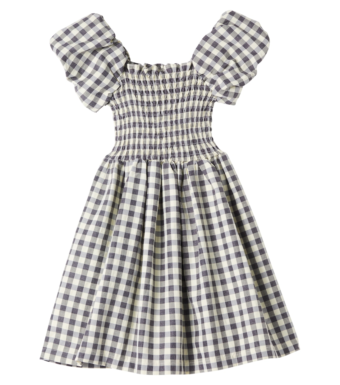 Cherisla checked cotton-blend dress | Molo