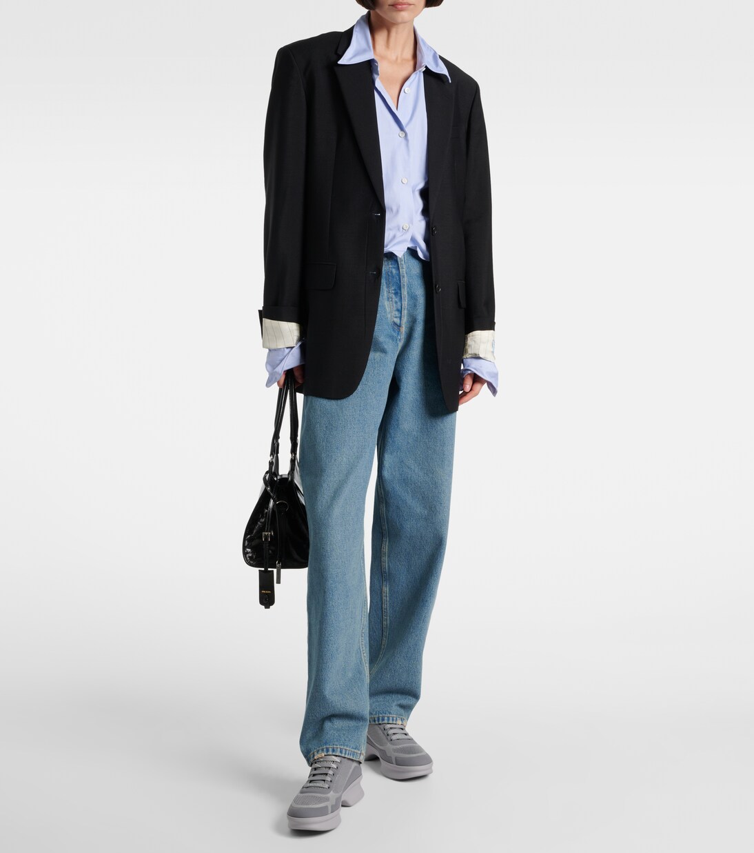 Wavy Re-Nylon sneakers | Prada