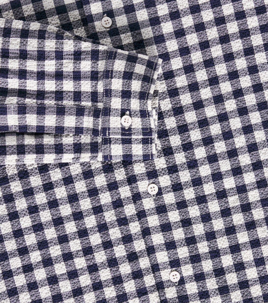 Gingham cotton-blend shirt | Il Gufo