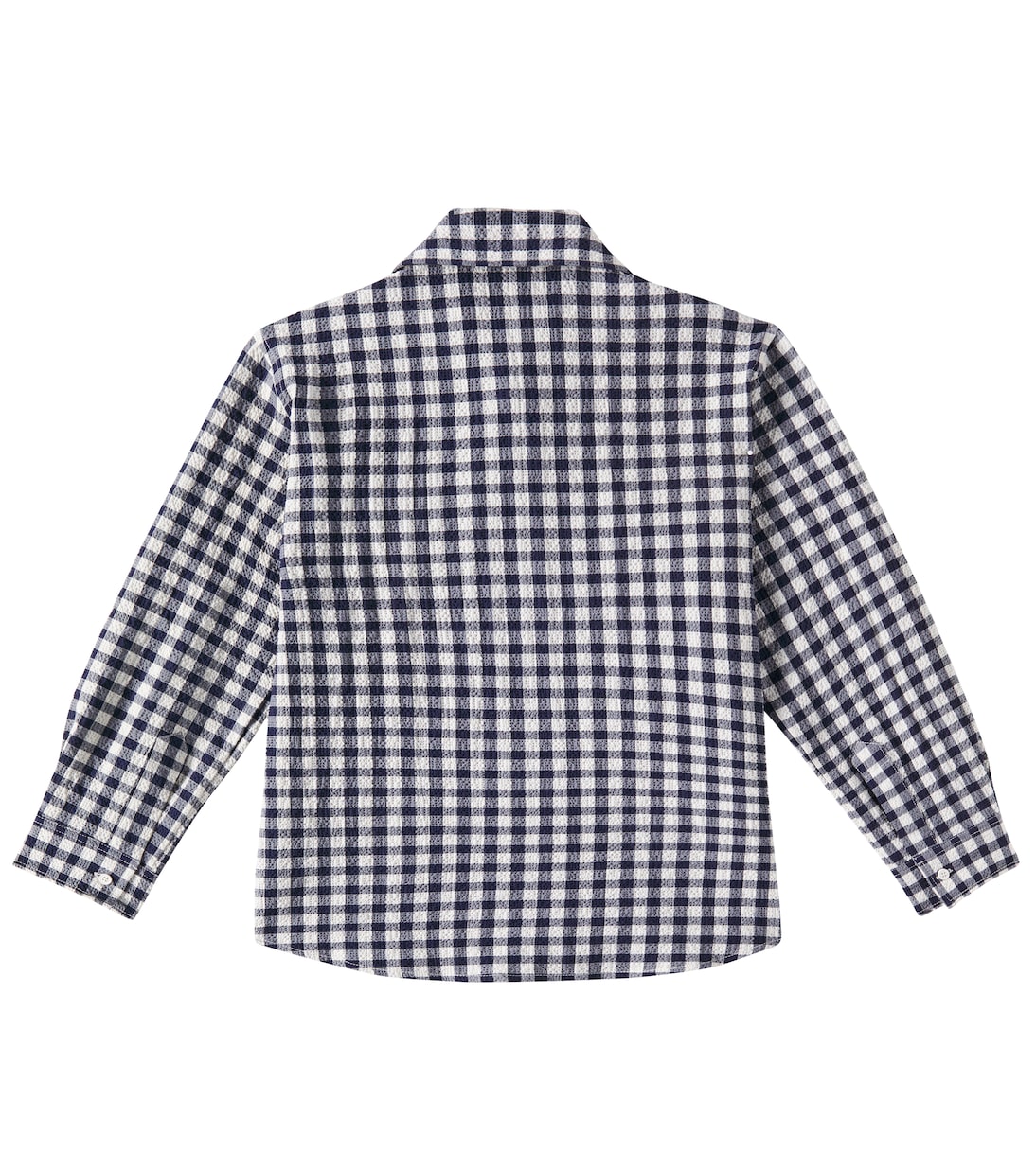 Gingham cotton-blend shirt | Il Gufo