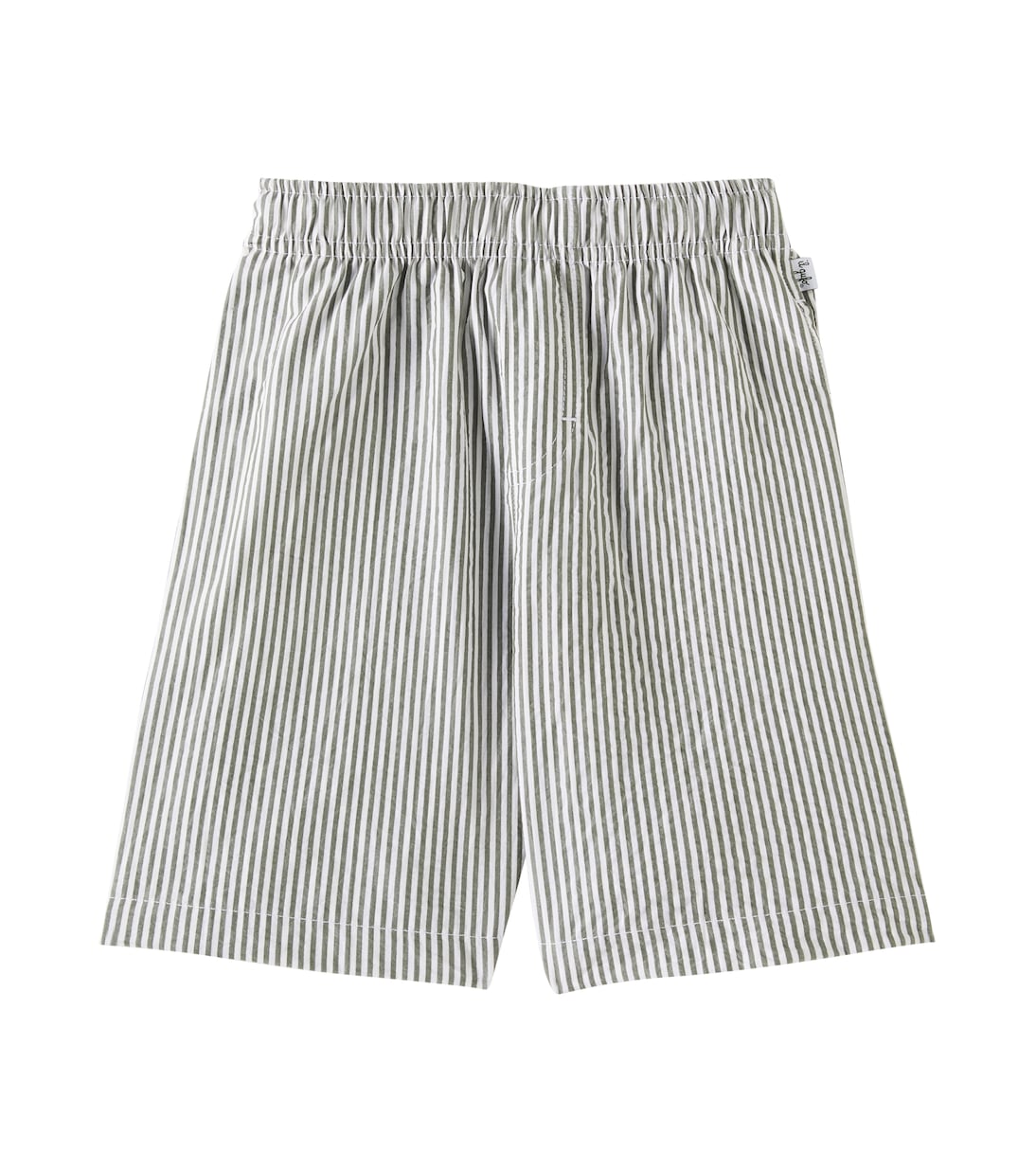 Striped cotton Bermuda shorts | Il Gufo