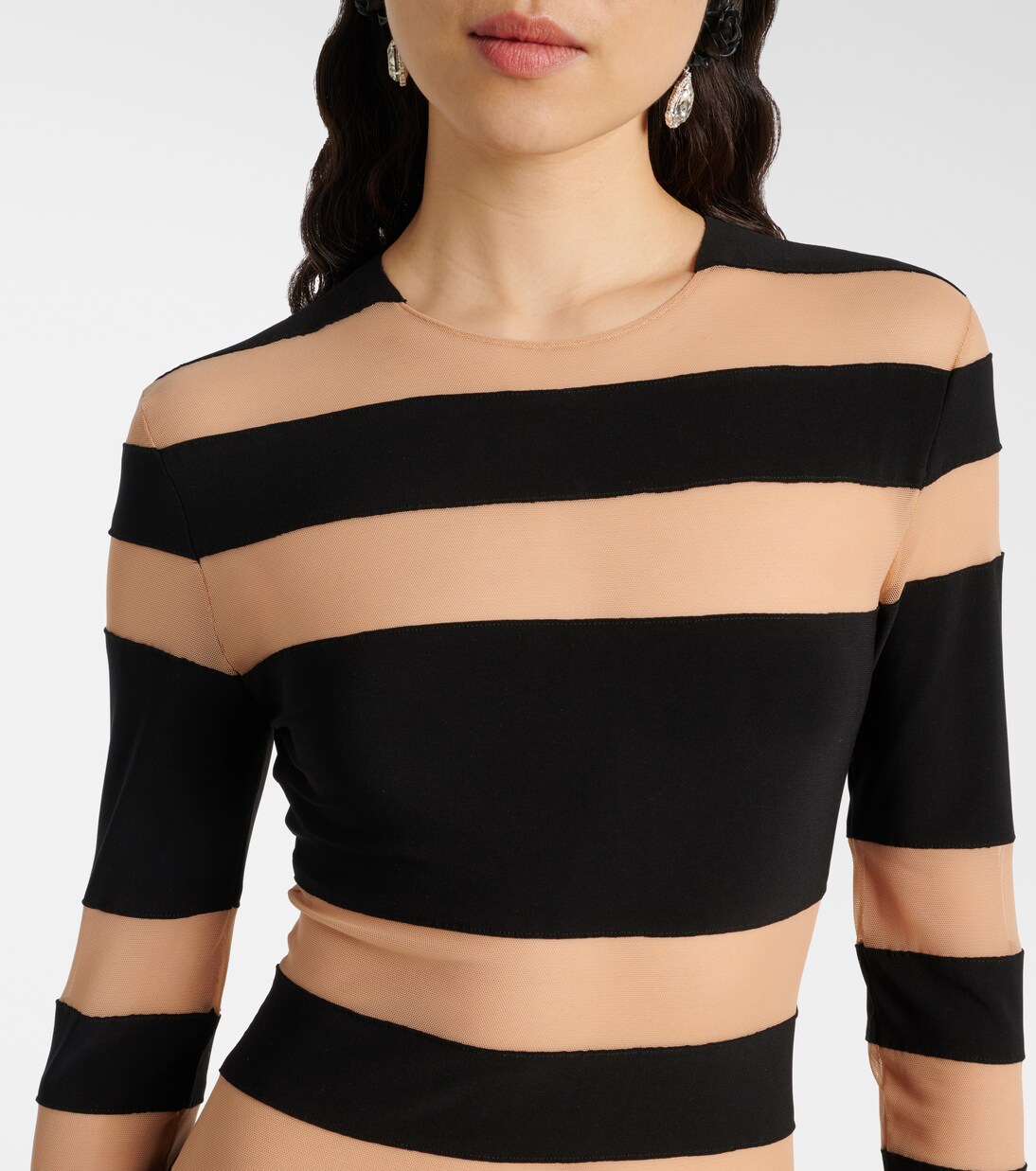 Paneled jumpsuit | Norma Kamali