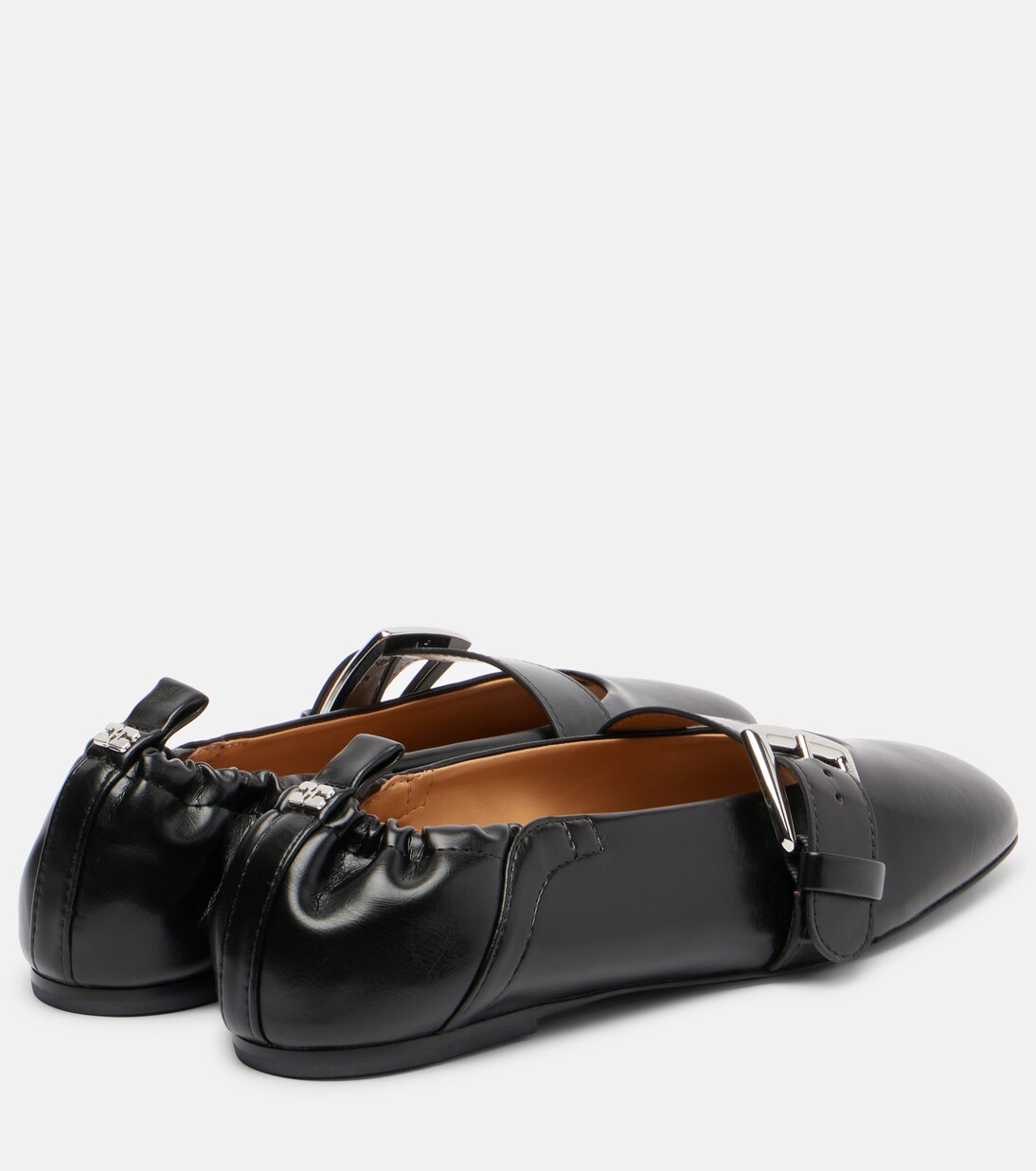 Butterfly Mary Jane flats | Ganni