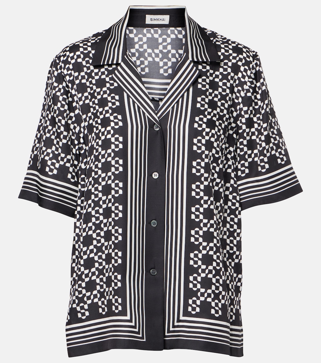 Koda printed bowling shirt | Simkhai