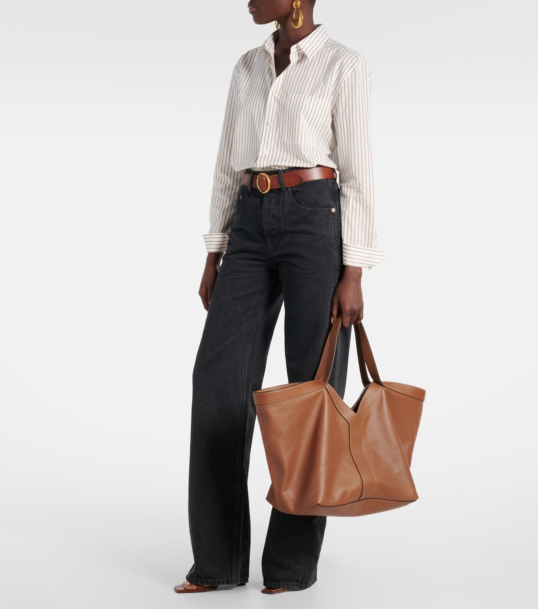 Tote Bag Y aus Leder | Saint Laurent