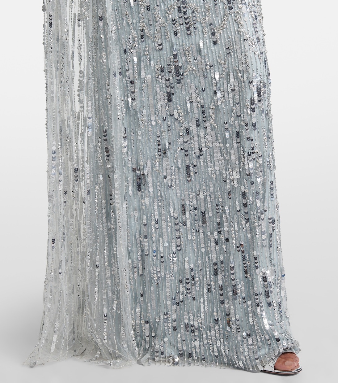 Robe longue Pauline à ornements | Jenny Packham