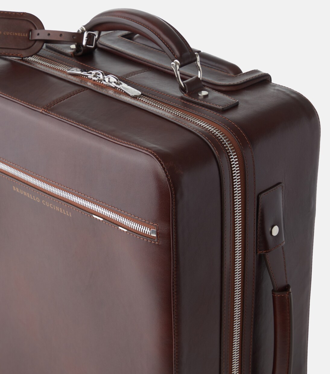 Leather suitcase | Brunello Cucinelli