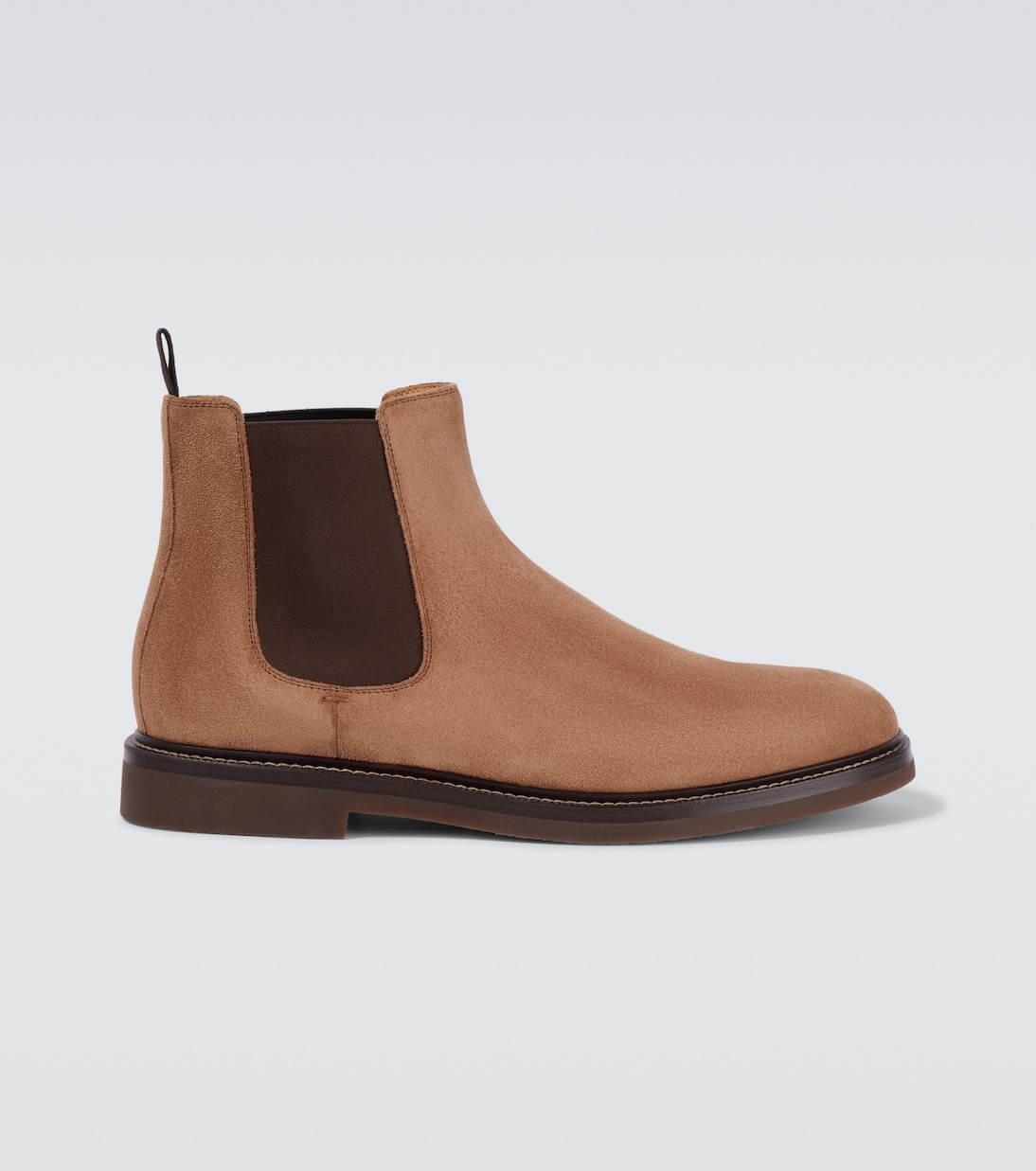 Chelsea Boots aus Veloursleder | Brunello Cucinelli