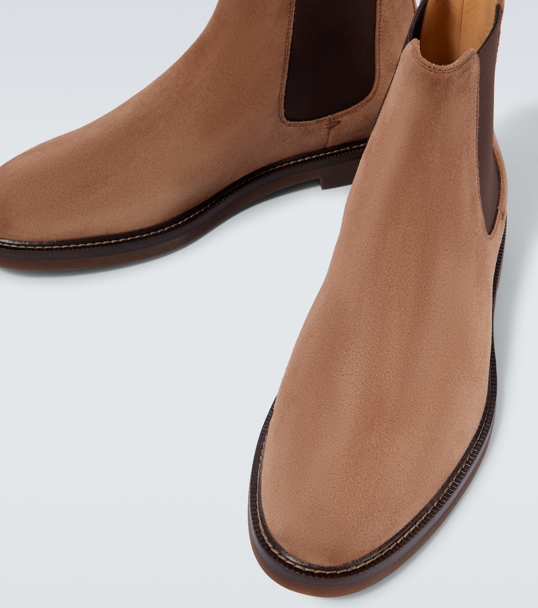 Chelsea Boots aus Veloursleder | Brunello Cucinelli