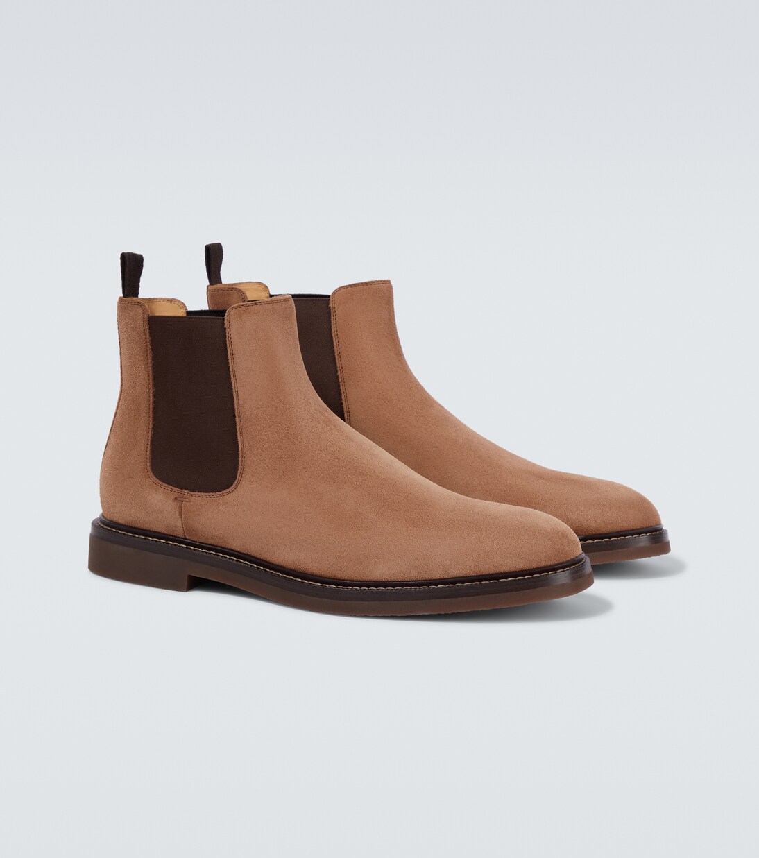 Chelsea Boots aus Veloursleder | Brunello Cucinelli