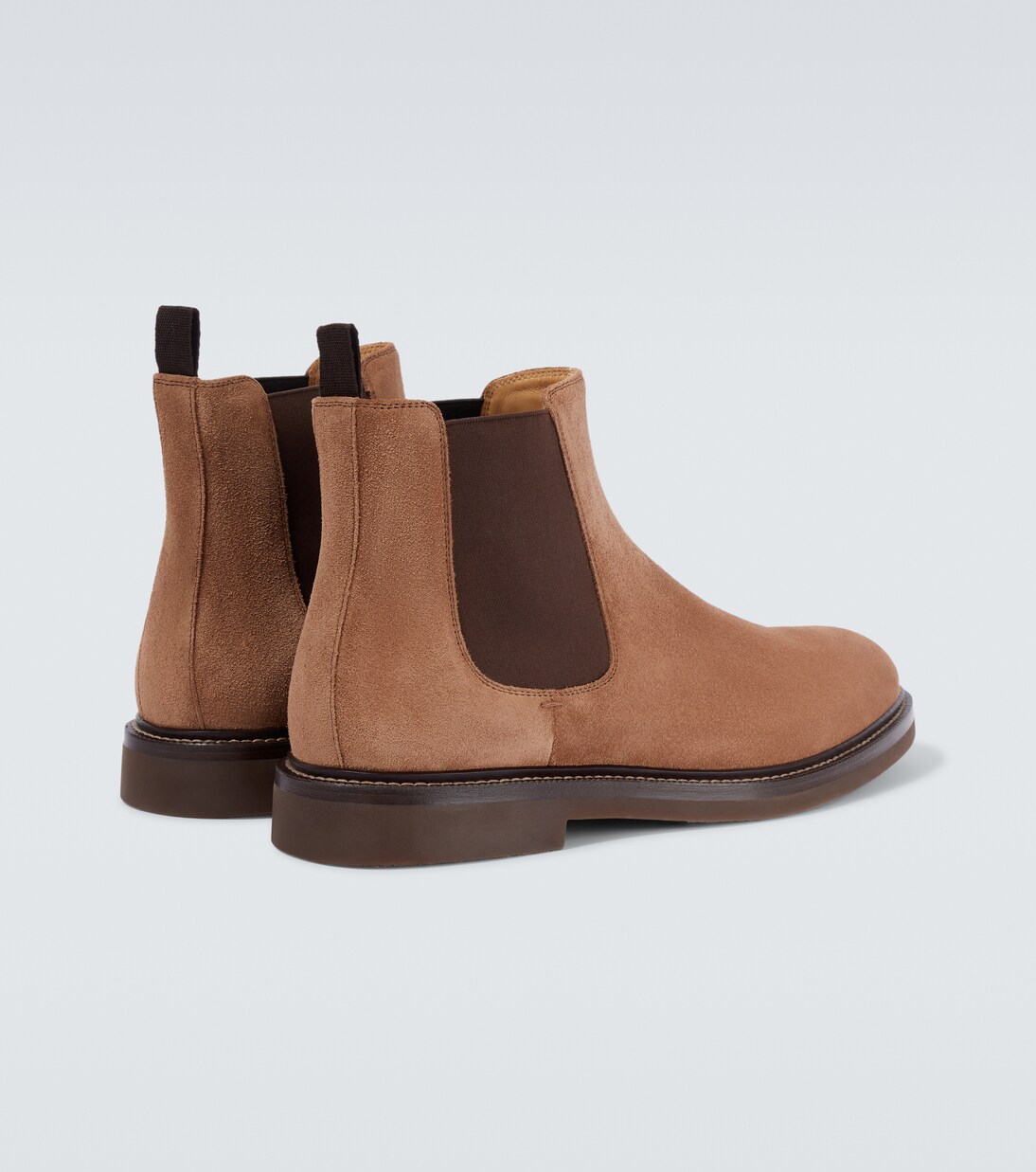 Chelsea Boots aus Veloursleder | Brunello Cucinelli