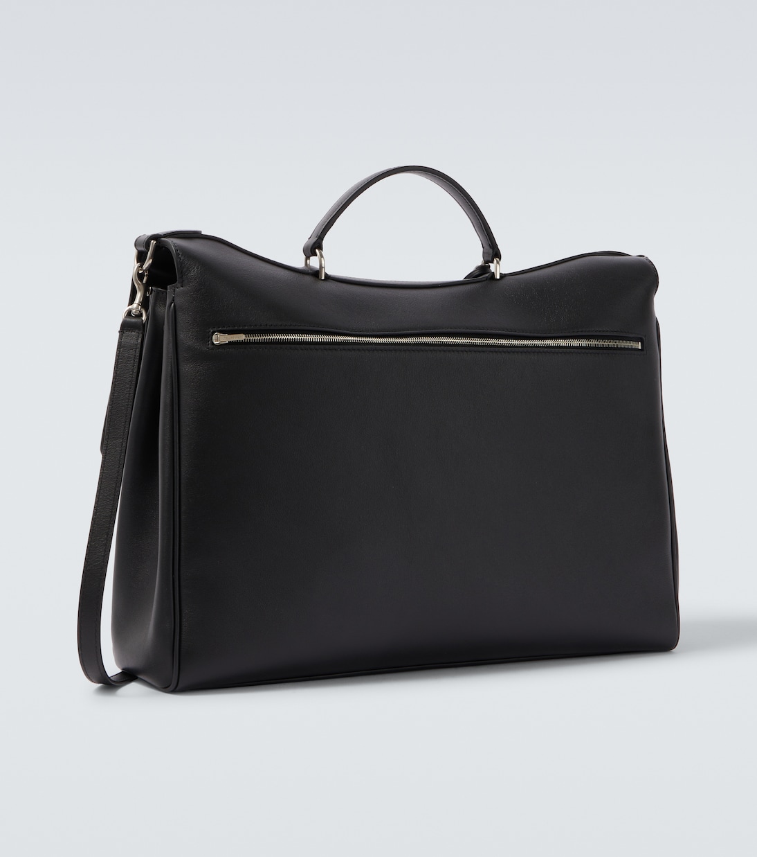 Rodeo leather briefcase | Balenciaga