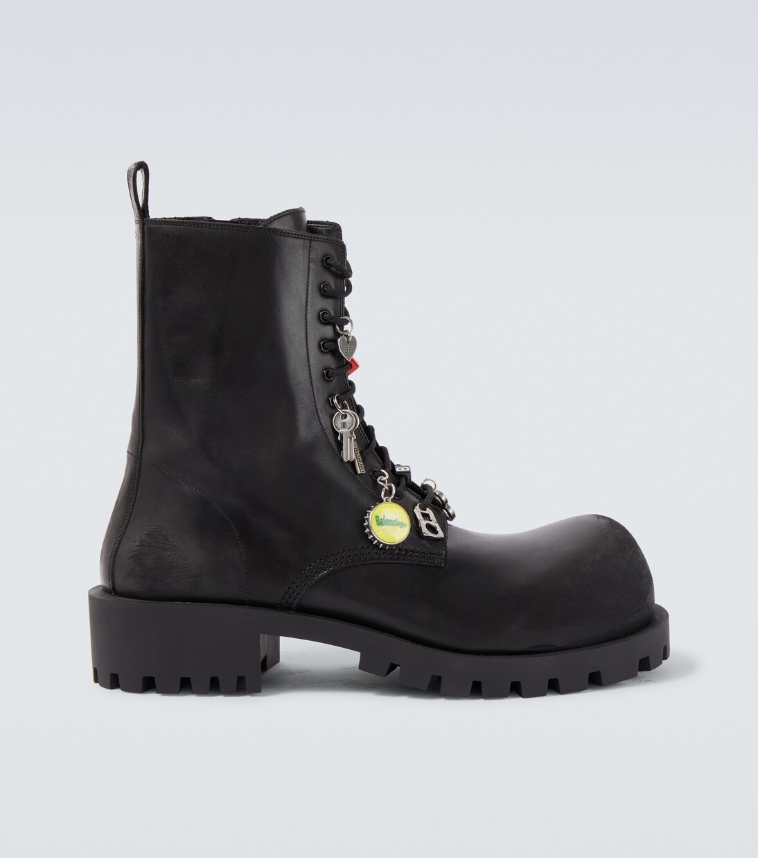 Botines con cordones Hummer de piel | Balenciaga