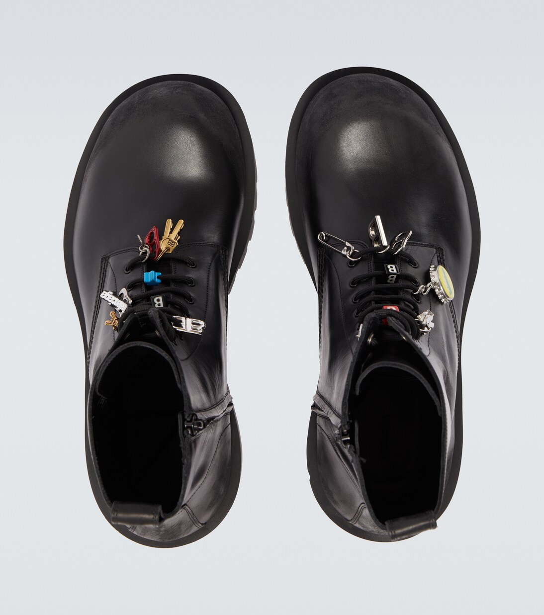 Botines con cordones Hummer de piel | Balenciaga