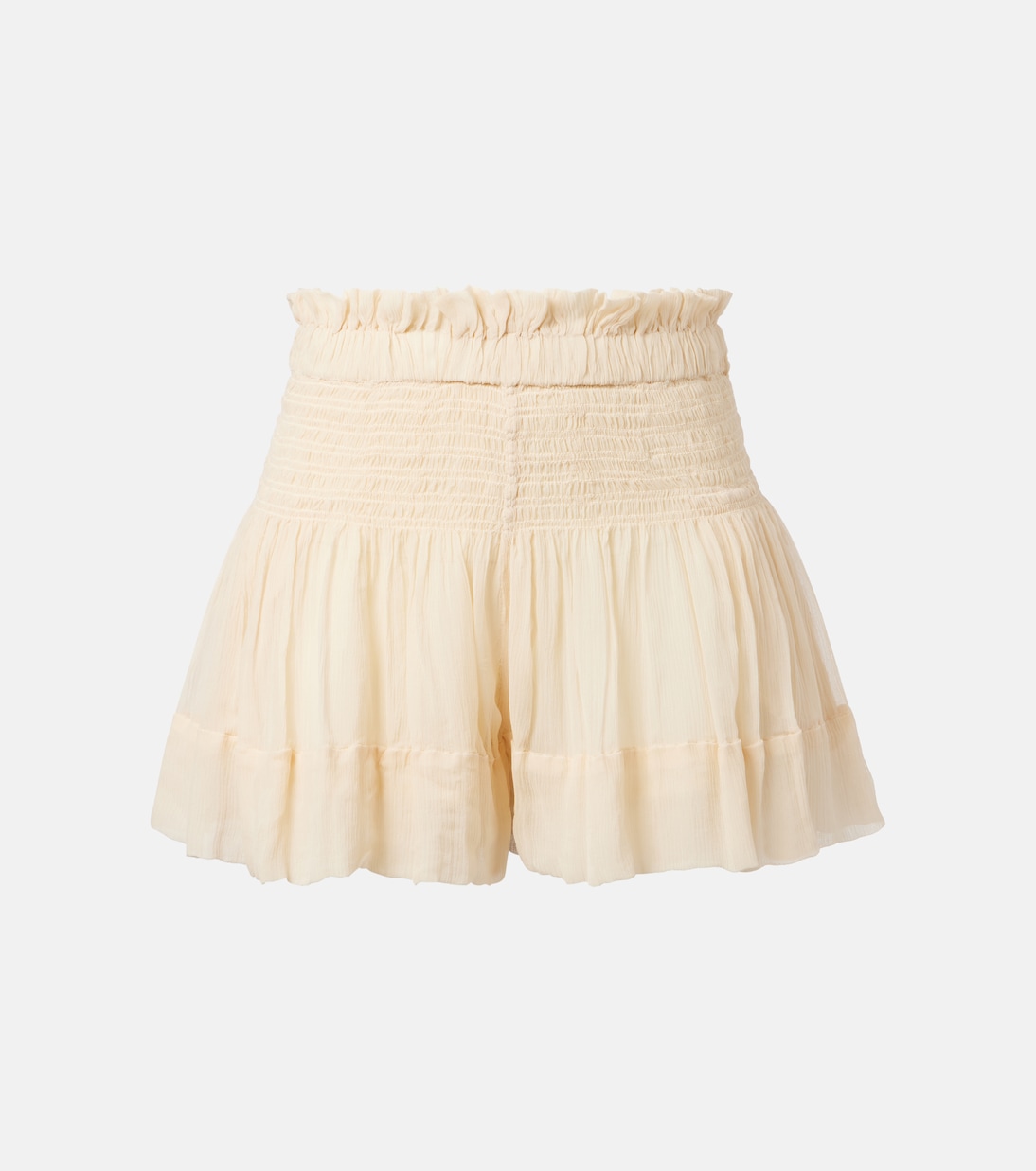 Maelly shirred silk shorts | Isabel Marant