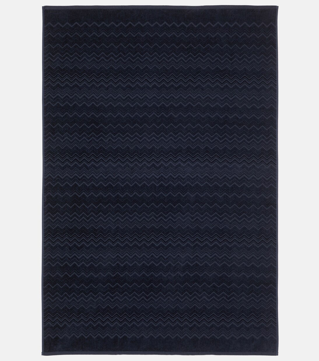 Chalk Zigzag cotton terry bath sheet | Missoni
