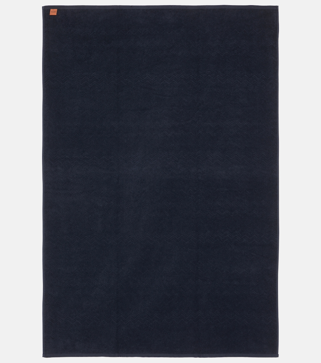 Chalk Zigzag cotton terry bath sheet | Missoni