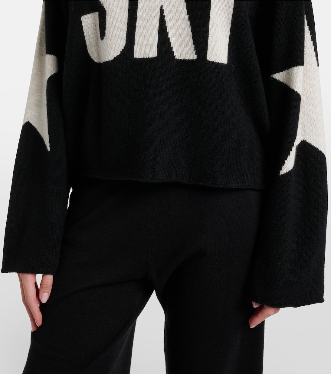 Jersey de cuello alto en mezcla de lana | Goldbergh