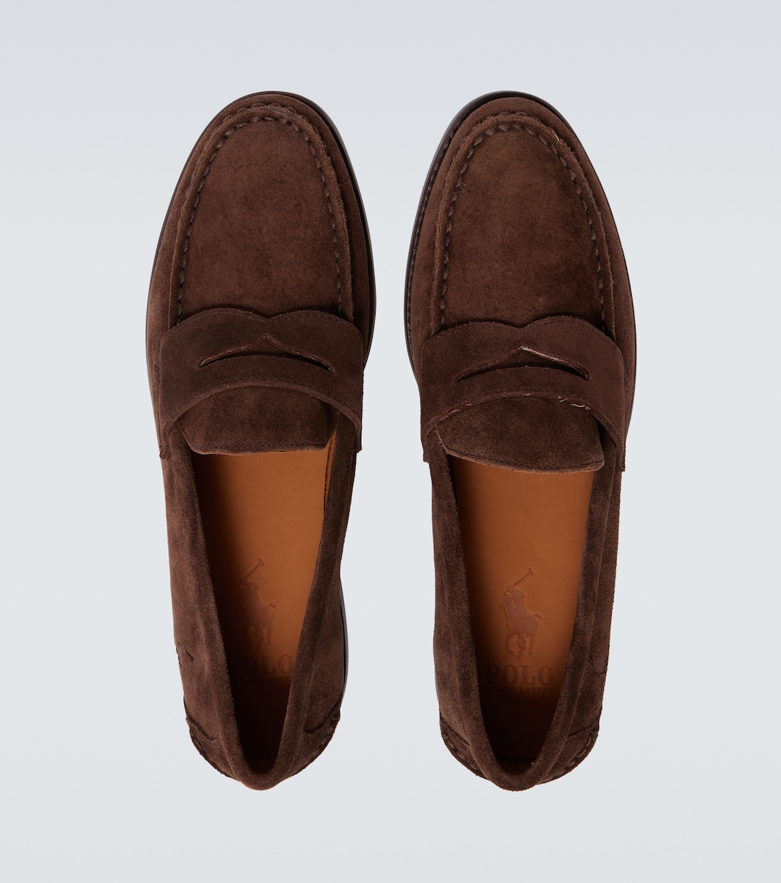 Logo suede loafers | Polo Ralph Lauren