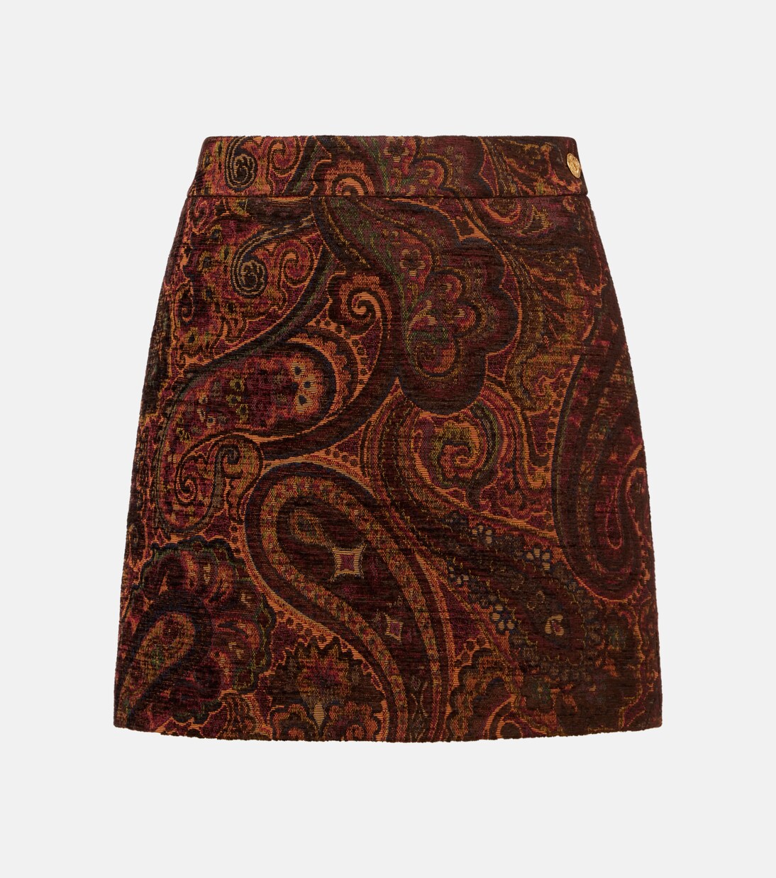 Paisley jacquard miniskirt | Chloé