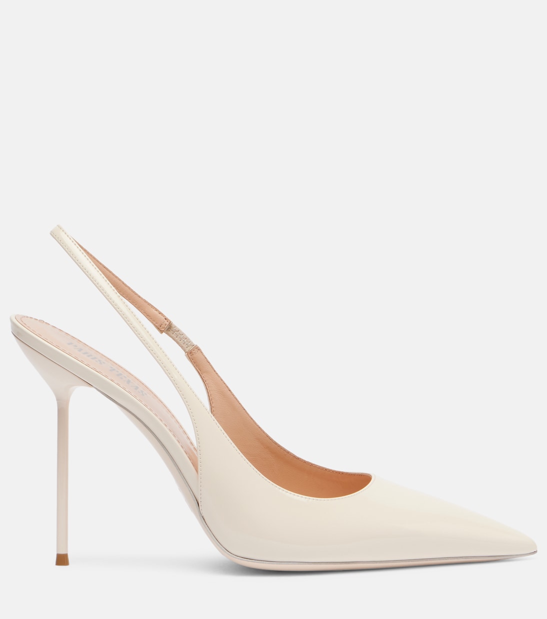 Bridal Lidia 105 patent leather slingback pumps | Paris Texas