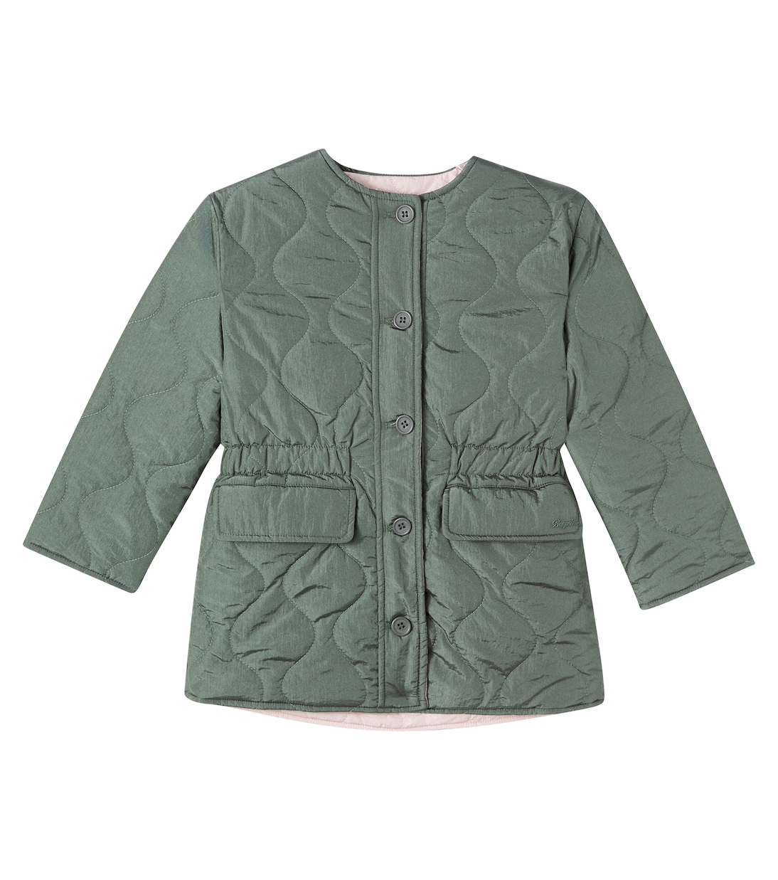 Reversible quilted jersey jacket | Bonpoint