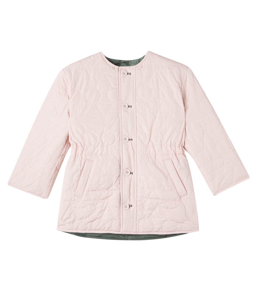 Reversible quilted jersey jacket | Bonpoint