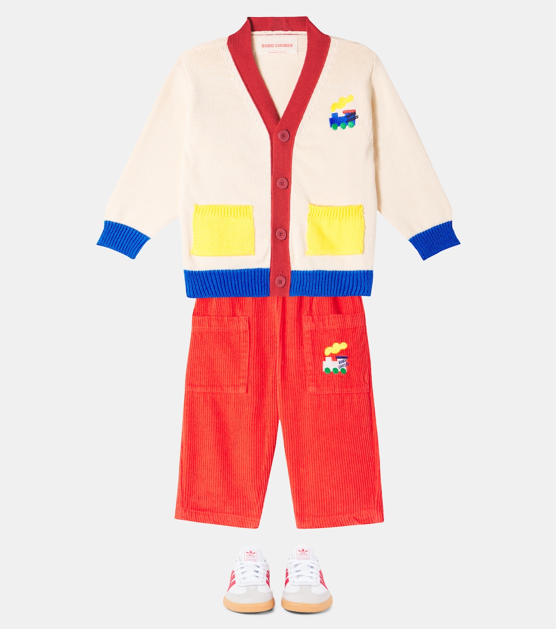 Baby Bobo Choo Choo cotton corduroy pants | Bobo Choses