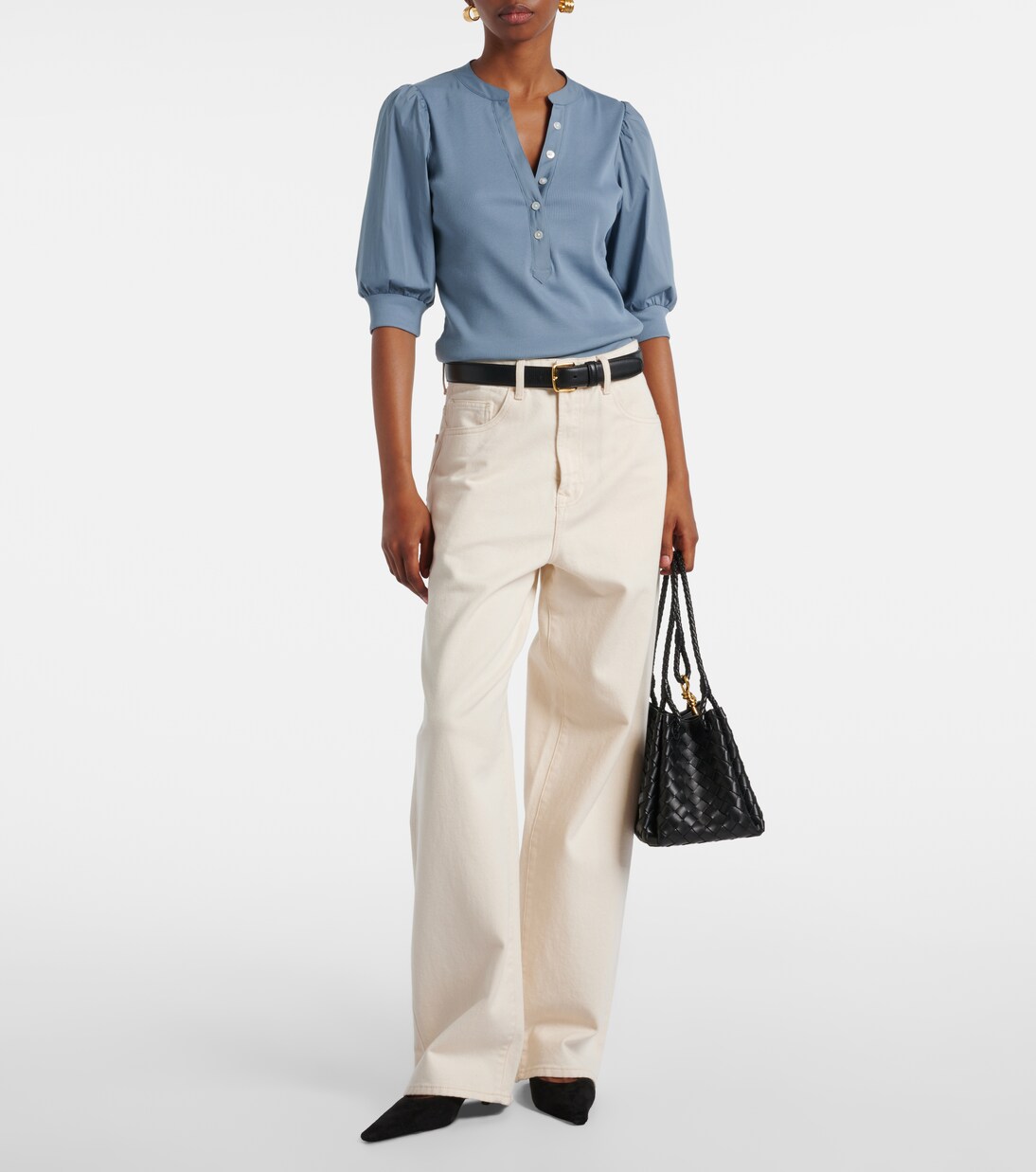 Bluse Coralee aus einem Baumwollgemisch | Veronica Beard