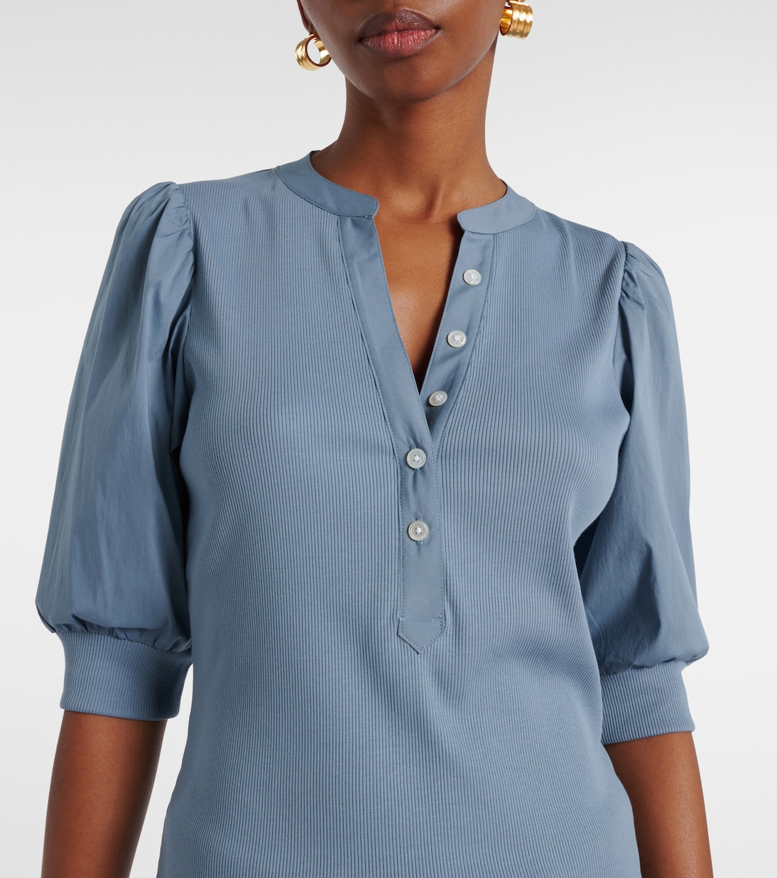 Bluse Coralee aus einem Baumwollgemisch | Veronica Beard