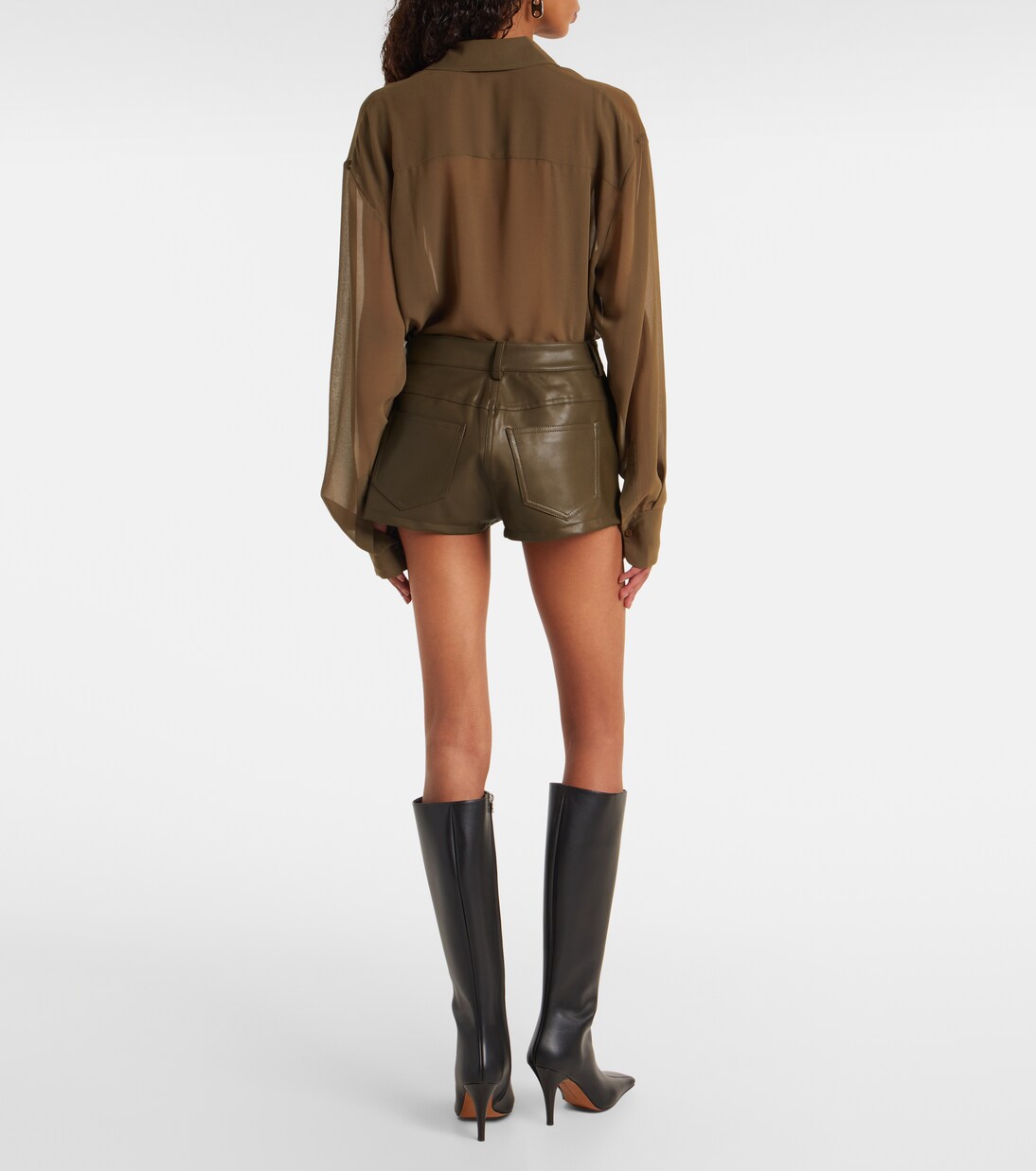 High-Rise Shorts | Norma Kamali