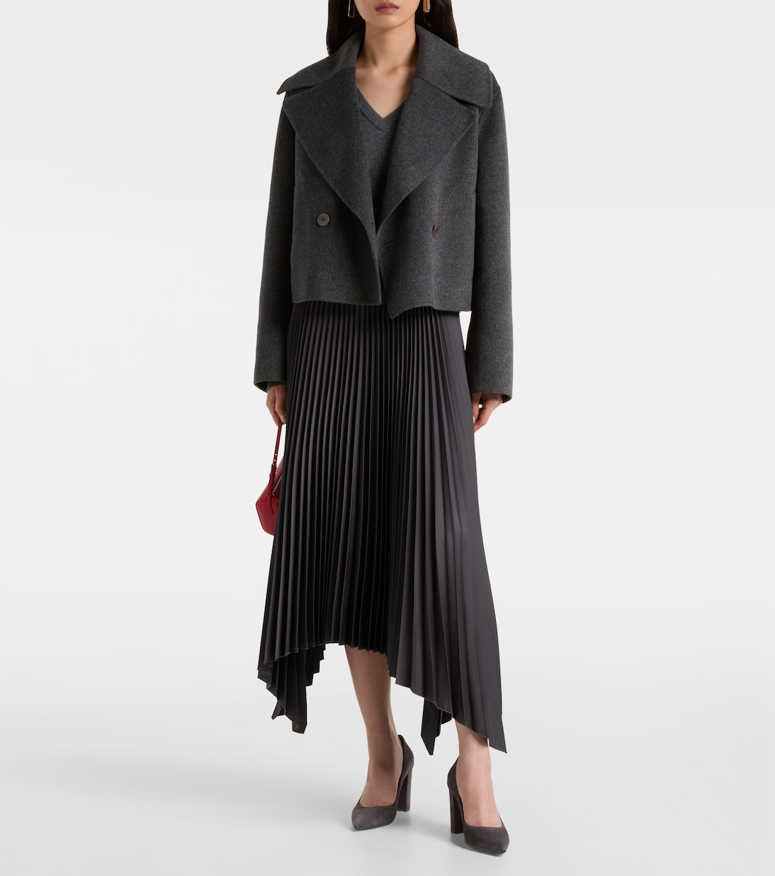 Pumps Piper 85 aus Veloursleder | Gianvito Rossi